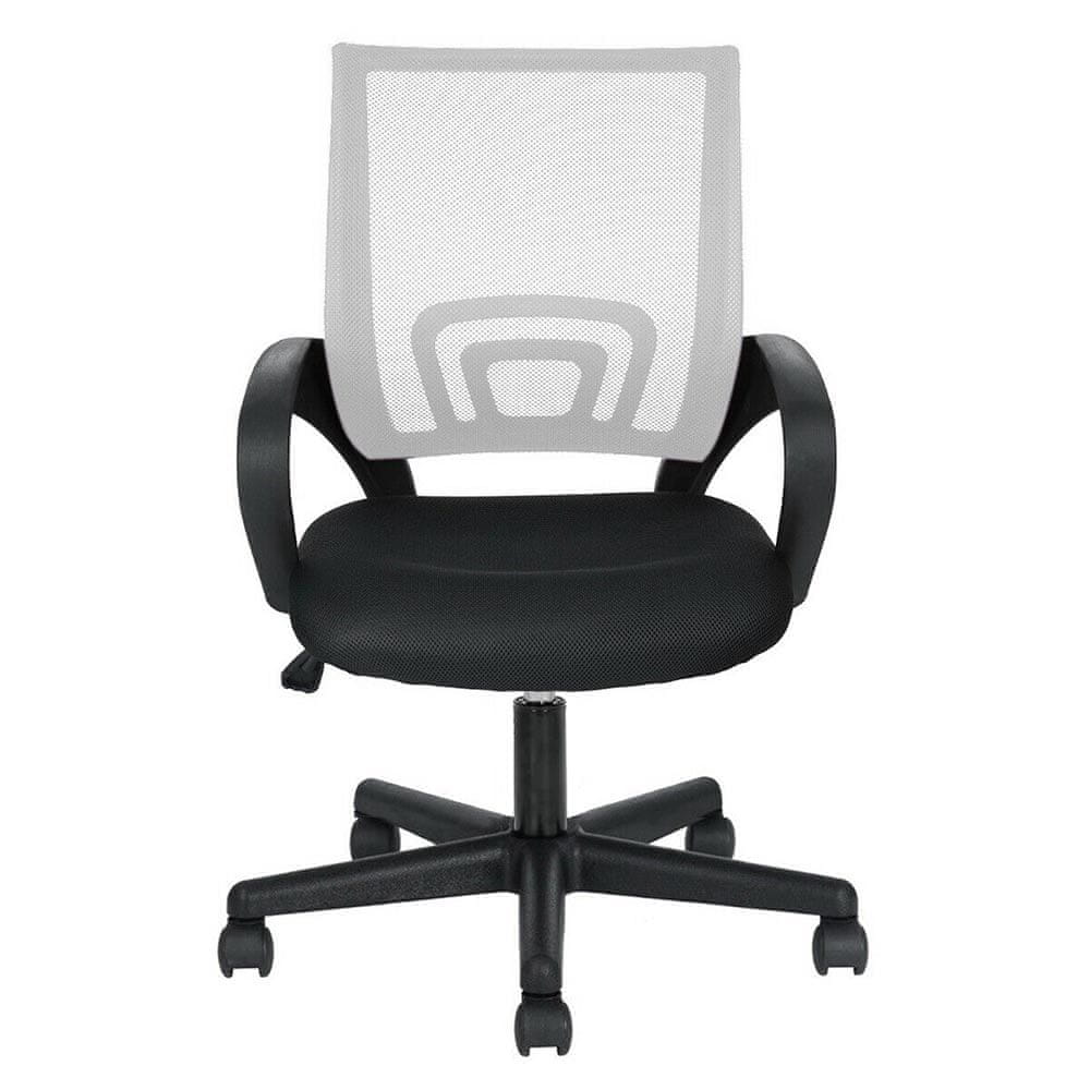 Timeless Tools Kancelárska otočná stolička s podrúčkami v rôznych farbách- biela